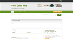 Desktop Screenshot of needdomainname.com